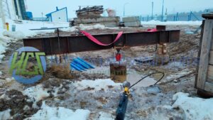 испытания свай статической вдавливающей нагрузкой